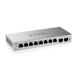 Zyxel Switch smart managed Layer2 8 Port &bull 10x 1 GbE &bull 2x SFP &bull Desktop &bull Lüfterlos &bull GS1200-10V3 - 252428 -
