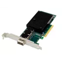 ALLNET ALL0137-1-40G-QSFP+ / PCIe 40G Single QSFP+ Server Card - 133564 - 1