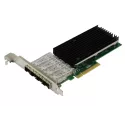 ALLNET PCIe 10G x8 Quad SFP+ Fiber NIC Server Adapter - ALL0141-4SFP+-10G - 227543 - 2
