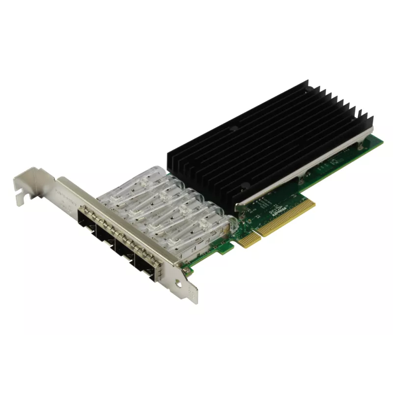 ALLNET PCIe 10G x8 Quad SFP+ Fiber NIC Server Adapter - ALL0141-4SFP+-10G - 227543 - 2
