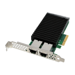 ALLNET PCIe 10G X8 Dual Port Network Card- Copper RJ45- PCIe 3.0 - ALL0139v2-2-10G-TX - 227919 - 1