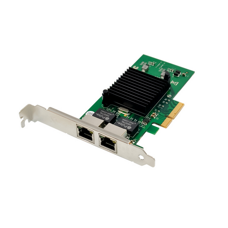 ALLNET PCIe 1G X4 Dual Port Gigabit Server Adapter- Copper RJ45 - ALL0133v2-2-GB-TX - 232139 - 1