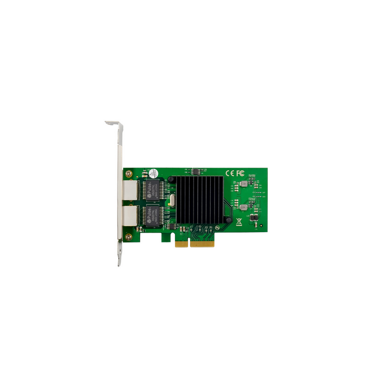 ALLNET PCIe 1G X4 Dual Port Gigabit Server Adapter- Copper RJ45 - ALL0133v2-2-GB-TX - 232139 - 2
