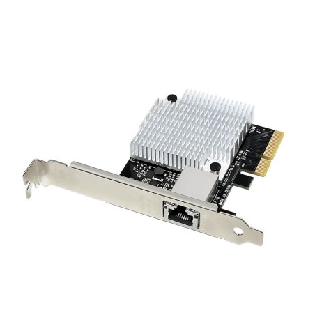 ALLNET PCIe 10G X4 10G/5G/2,5G/1GBit Single Port PCIe LAN Card - Copper RJ45 "NbaseT" ALL0138v4-1-10G-TX - 232147 - 1