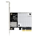 ALLNET PCIe 10G X4 10G/5G/2,5G/1GBit Single Port PCIe LAN Card - Copper RJ45 "NbaseT" ALL0138v4-1-10G-TX - 232147 - 2