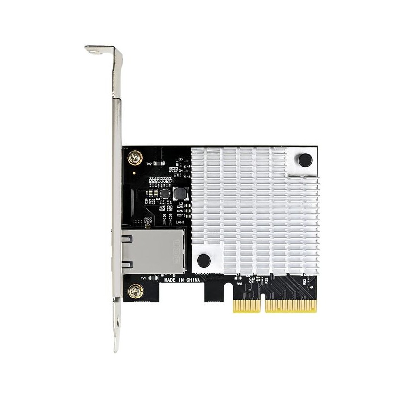 ALLNET PCIe 10G X4 10G/5G/2,5G/1GBit Single Port PCIe LAN Card - Copper RJ45 "NbaseT" ALL0138v4-1-10G-TX - 232147 - 2