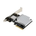 ALLNET PCIe 10G X4 10G/5G/2,5G/1GBit Single Port PCIe LAN Card - Copper RJ45 "NbaseT" ALL0138v4-1-10G-TX - 232147 - 3