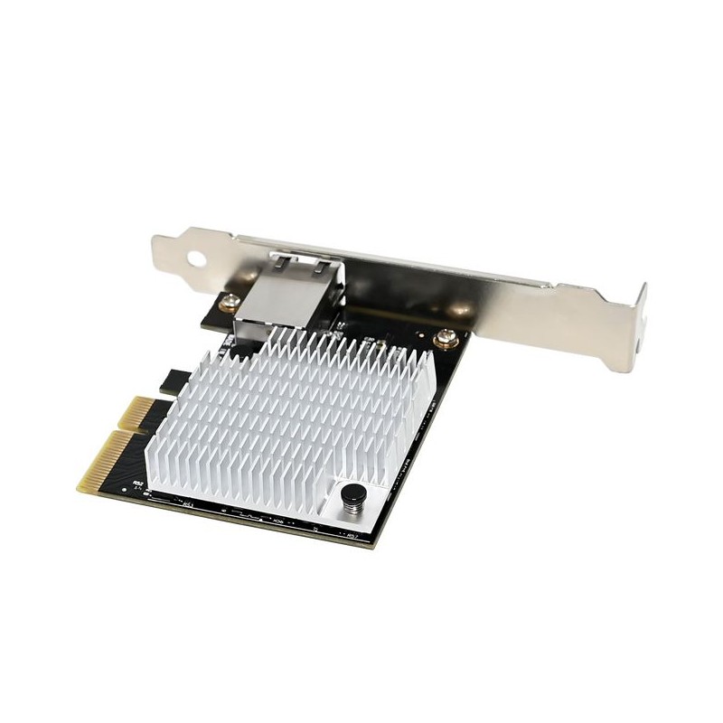 ALLNET PCIe 10G X4 10G/5G/2,5G/1GBit Single Port PCIe LAN Card - Copper RJ45 "NbaseT" ALL0138v4-1-10G-TX - 232147 - 4
