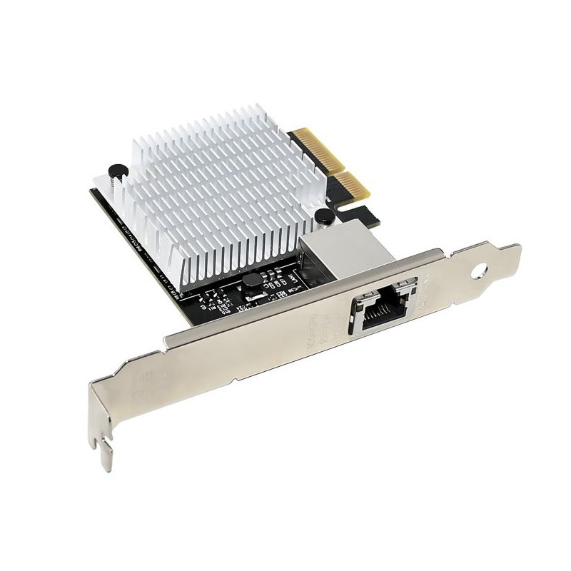 ALLNET PCIe 10G X4 10G/5G/2,5G/1GBit Single Port PCIe LAN Card - Copper RJ45 "NbaseT" ALL0138v4-1-10G-TX - 232147 - 5