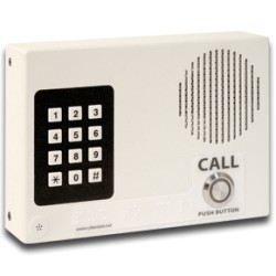 CyberData VoIP Intercom w/Keypad ? Flush Mount, Standard Col - 102145 - 1