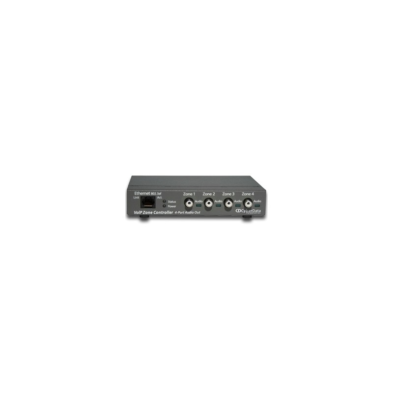 CyberData IP to Analog - SIP Paging Zone Controller 4 Port - 102147 - 1