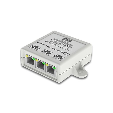 CyberData Networking - 3-Port Gigabit Ethernet - 105198 - 1