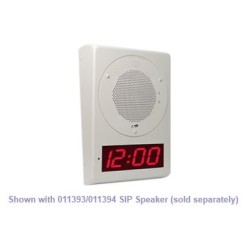 Cyberdata Zubehör - Wall Mount Clock Kit (RAL 9003, Signal White) - 138323 - 1