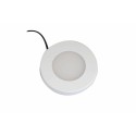 Synergy 21 Downlight Round / 3000K Weiß / 12V / 76Ø x 10mm Möbelleuchte mit AMP Stecker - 248388 - 1