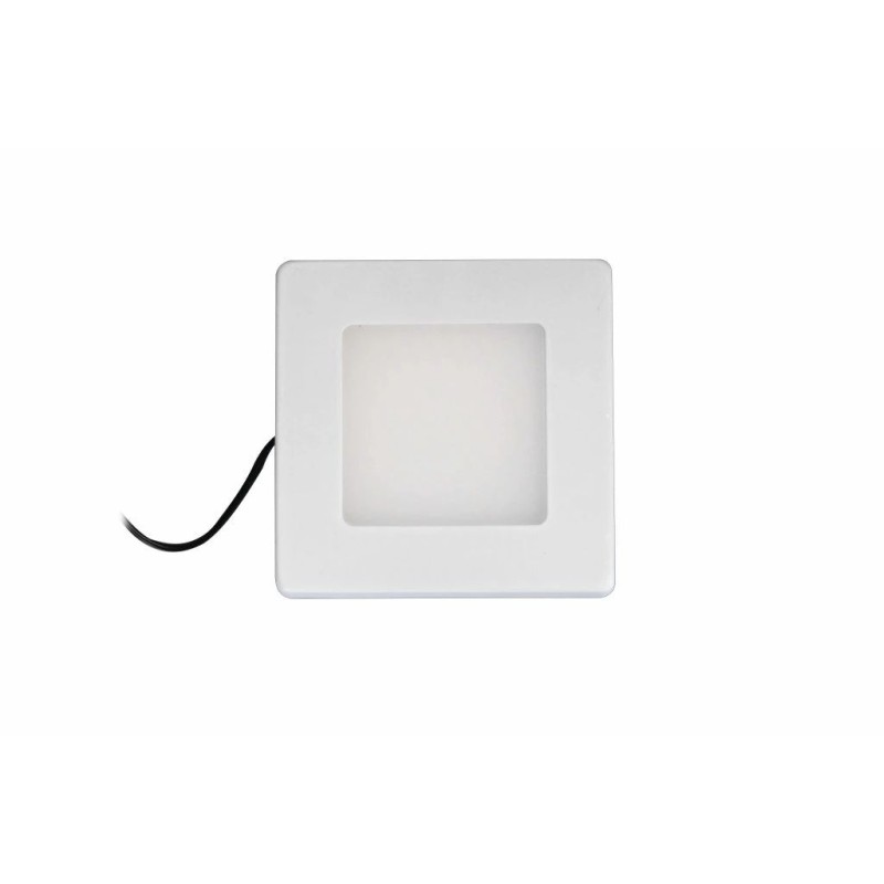 Synergy 21 Downlight Square / 3000K Weiß / 12V / 76 x 76 x 10mm Möbelleuchte mit AMP Stecker - 248394 - 1