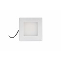 Synergy 21 Downlight Square / 4000K Weiß / 12V / 76 x 76 x 10mm Möbelleuchte mit AMP Stecker - 248397 - 1