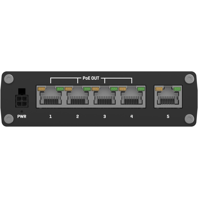 Teltonika · Switch · TSW100 · 5 Port Gigabit Industrial unmanaged POE Switch - 186556 - 5