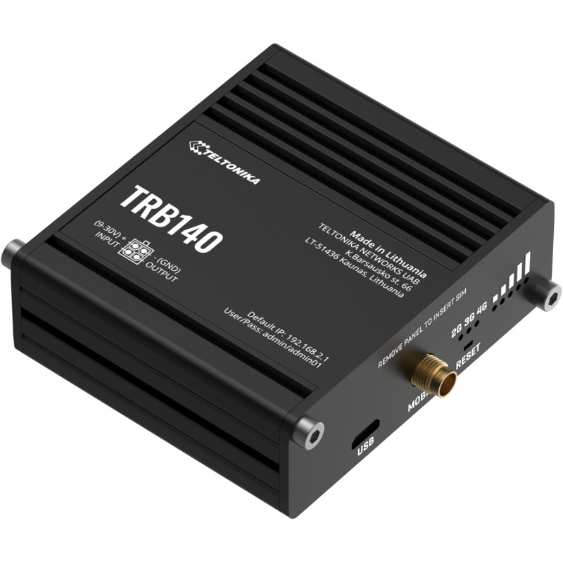 Teltonika · Gateway · TRB140 · LTE CAT4 RJ45 · eSIM - 252557 - 7