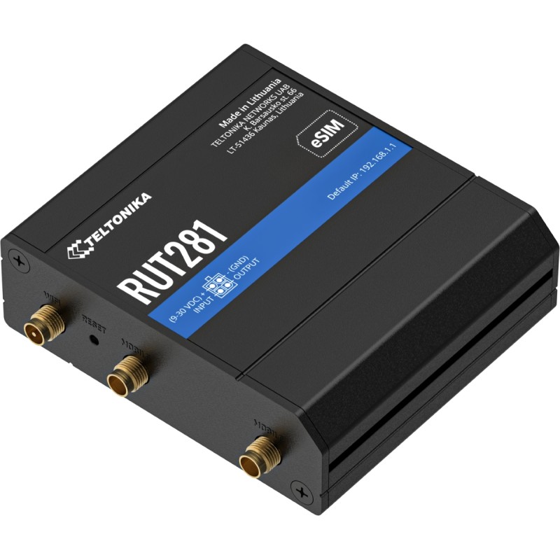 Teltonika · Router · RUT281 · Kompakter-4G/LTE Router - 257386 - 2