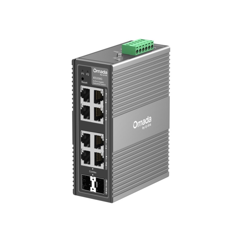 TP-Link Switch Easy Managed Layer 2 8 Port &bull 8x 10/100/1000 Mbps &bull PoEBudget 70 Watt &bull Lüfterlos &bull Omada SDN &bu