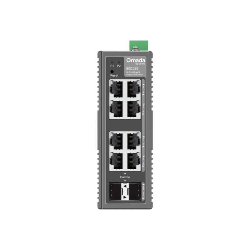 TP-Link Switch Easy Managed Layer 2 8 Port &bull 8x 10/100/1000 Mbps &bull PoEBudget 70 Watt &bull Lüfterlos &bull Omada SDN &bu
