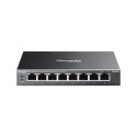 TP-Link Switch easy managed 8 Port &bull 8x 1 GbE &bull Lüfterlos, Omada &bull ES208G - 249089 - 2