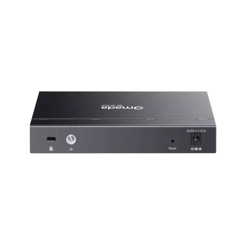 TP-Link Switch easy managed 8 Port &bull 8x 1 GbE &bull PoE Budget 64 Watt &bull 8x PoE at &bull Lüfterlos, Omada &bull ES208GP 