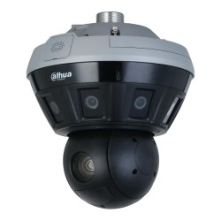 Dahua IP mini panoramic PTZ dome camera, WizMind, 16MP, 2.8/5.3 -134 mm, IR100m, fixed/vario & motorized - DH-PSDW81642SP-A360-D