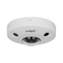 Dahua IP fisheye camera, 8 MP, 1.85 mm, IR 10 m, IP67, white - DH-IPC-EBW8842P-AS - 1