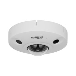 Dahua IP fisheye camera, 8 MP, 1.85 mm, IR 10 m, IP67, white - DH-IPC-EBW8842P-AS - 1