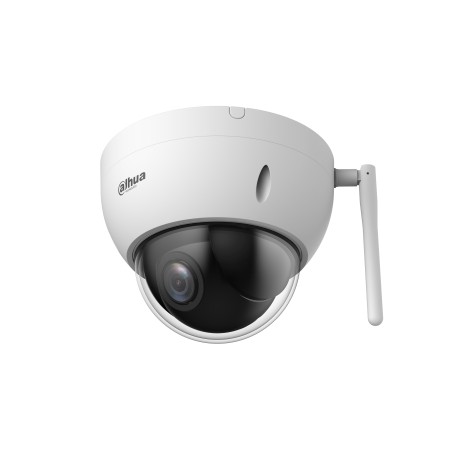 Dahua IP-WLAN-PTZ-Dome-Kamera, 4 MP, 2,8 - 12 mm, IP66, weiß - DH-SD22404DB-GNY-W - 1