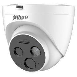 Dahua IP dome camera, flame detection, 4 MP, 1.2 mm, IR 15 m, IP66, white - DHI-HY-FT431LDP-TD1F4 - 1