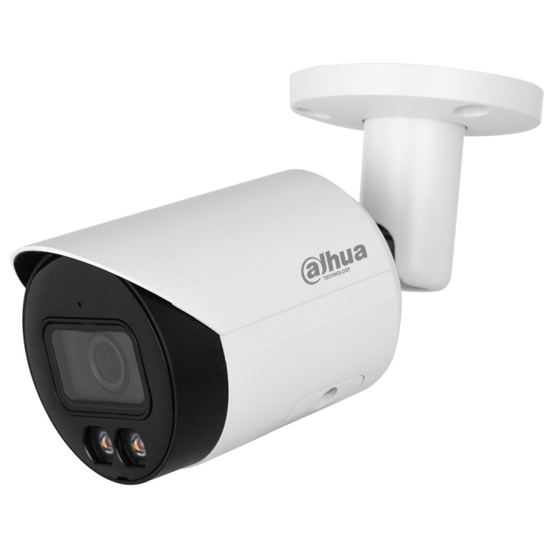 Dahua IP Bullet Camera, 4 MP, 2.8 mm, IR 30 m, IP67, white - DH-IPC-HFW2449SP-S-LED-0280B - 3