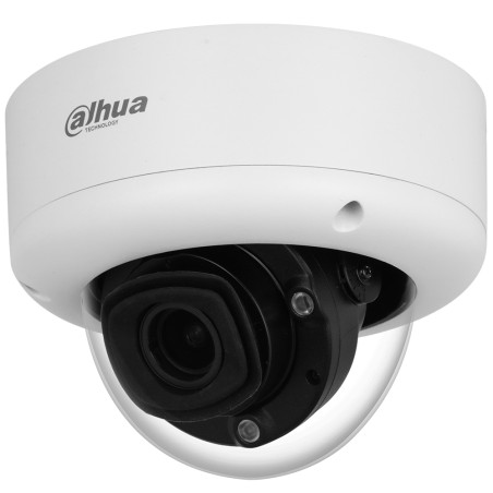 Dahua IP-Dome-Kamera, 8MP, 2,7 - 12 mm, IR 40 m, IP67, IK10, weiß - DH-IPC-HDBW7842E1P-Z-2712F-DC12AC24V-ATC-X - 1