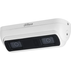 Dahua IP dual lens camera, with stereo analysis, 4 MP, 2 mm, IR 20 m, IP67, white - DH-IPC-HDW8441XP-BV-3D-0200B - 1