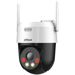 Dahua IP-WLAN-PT-Dome-Kamera, 3 MP, 4 mm, IR, IP67, weiß - DH-SD-P3AE-PV-0400B-EUR - 1
