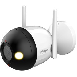 Dahua Entry IP-WLAN-Bullet-Kamera, 4 MP, 3,6 mm, IR 30 m, IP67, weiß - DH-F4CP-PV-0360B-EUR - 1