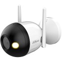 Dahua Entry IP-WLAN-Bullet-Kamera, 4 MP, 2,8 mm, IP67, weiß - DH-F4C-LED-0280B-EUR - 1