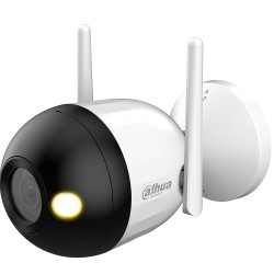 Dahua Entry IP-WLAN-Bullet-Kamera, 4 MP, 3,6 mm, IP67, weiß - DH-F4C-LED-0360B-EUR - 1