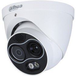 Dahua IP thermal eyeball camera, 4MP, 3.5/4 mm, IR 30m, IP67, white - DHI-TPC-DF1241-TB3F4-DW-S8 - 1