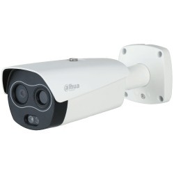 Dahua IP thermal bullet camera, 4MP, 7/8mm, IP67, white - DHI-TPC-BF2241-TB7F8-DW-S2 - 1
