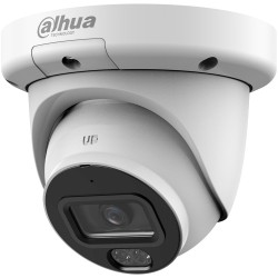 Dahua IP Eyeball Camera, 8 MP, 2.8 mm, IR 30 m, IP67, white - DH-IPC-HDW3849QMP-S-IL-0280B - 1