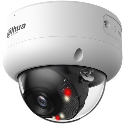 IP-Dome-Kamera, 8 MP, 3,6 mm, IR 30 m, IP67, IK10, weiß - DH-IPC-HDBW3849EP-S-IL-0360B - 1