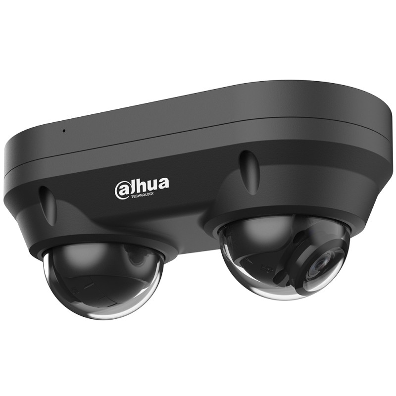IP-Dual-Head-Dome-Kamera, 2x 4 MP, 2,8 mm, IR 30 m, IP67, IK10, schwarz - DH-IPC-HDBW2449FP-AS-E2-IL-0280B-Black - 1