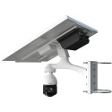 4G IP-PTZ-Dome-Kamera, 4 MP, 5 - 125 mm, IR 100 m, mit Solarpanel, IP66, weiß - KIT/DH-PFM378-B125-CB-V2/DH-SD49425DB-HNY-GQ-EAU