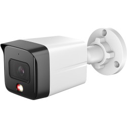 Entry IP-Bullet-Kamera, 8 MP, 2,8 mm, IR 30 m, IP67, weiß, ohne Logo - IPC-HFW1839TCP-A-IL-0280B-S6-QH - 1