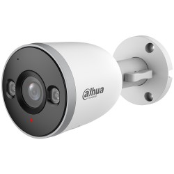 Entry IP-WLAN-Bullet-Kamera, 5 MP, 2,8 mm, IR 30 m, IP67, weiß - DH-IPC-F5DP-IL-0280B-EUR - 1