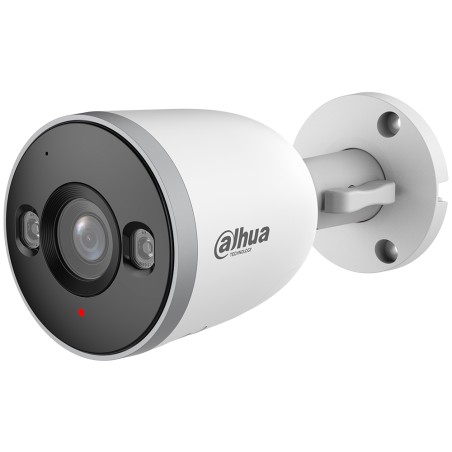 Entry IP-WLAN-Bullet-Kamera, 5 MP, 2,8 mm, IR 30 m, IP67, weiß - DH-IPC-F5DP-IL-0280B-EUR - 1