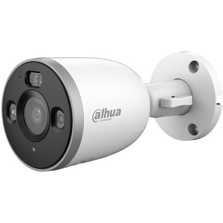 Entry IP-WLAN-Bullet-Kamera, 5 MP, 3,6 mm, IR 30 m, IP67, weiß - DH-IPC-F5DP-PV-0360B-EUR - 1