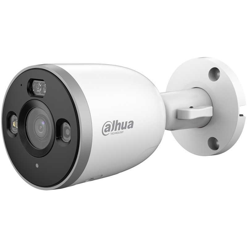 Entry IP-WLAN-Bullet-Kamera, 5 MP, 2,8 mm, IR 30 m, IP67, weiß - DH-IPC-F5DP-PV-0280B-EUR - 1